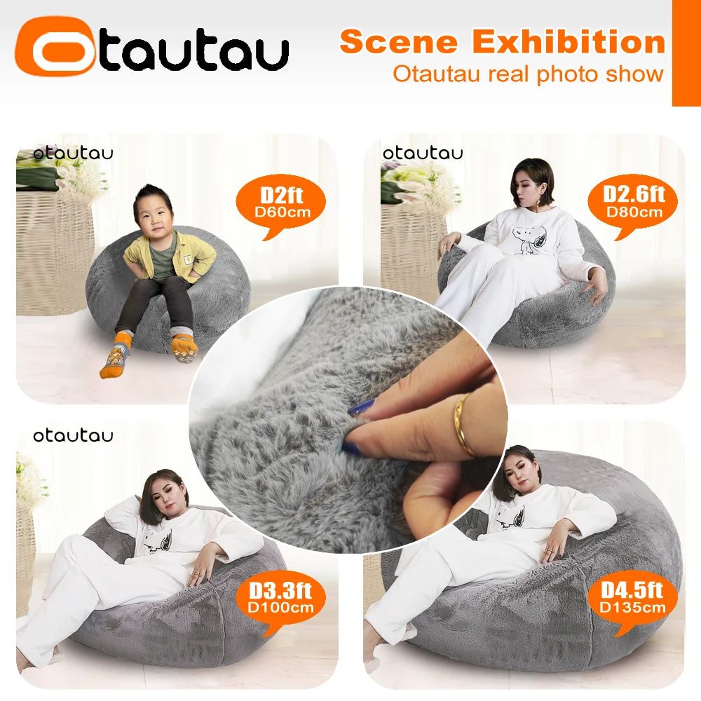 Cozy Fluff Bean Bag Cover