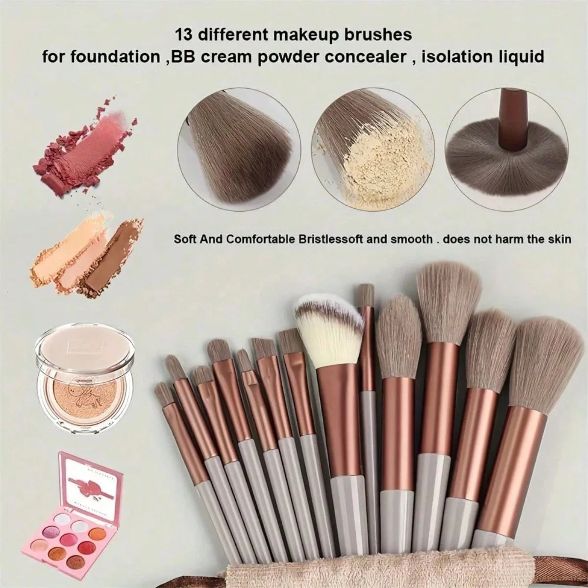 Everyday Soft Makeup Brush Set
