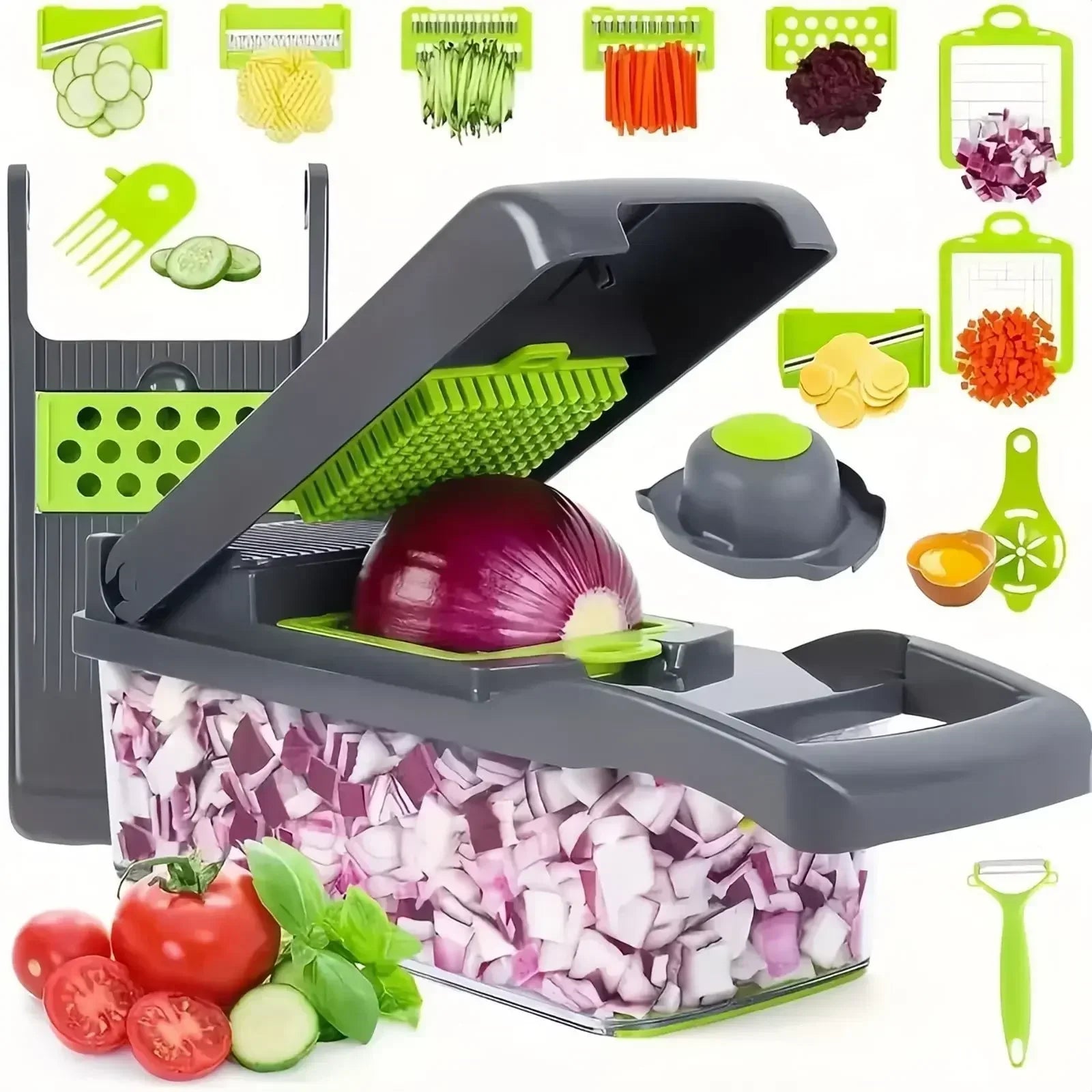 QuickPrep Kitchen Vegetable Slicer Chopper