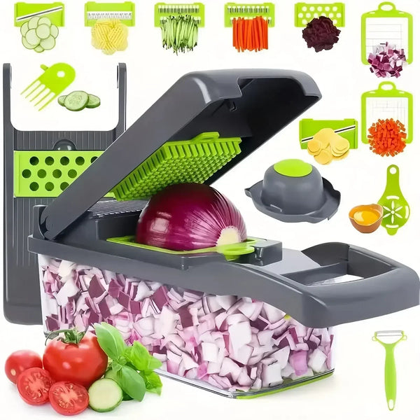 QuickPrep Kitchen Vegetable Slicer Chopper